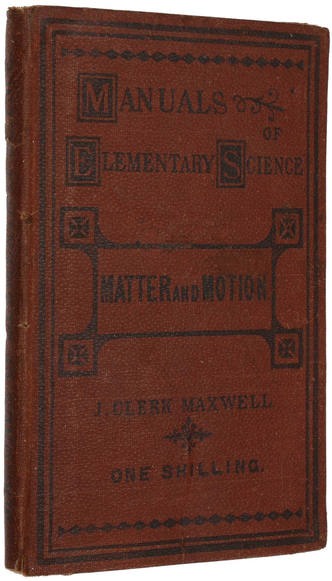 Item #3849 Matter and Motion. James Clerk MAXWELL.