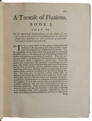 A Treatise of Fluxions. In Two Books.