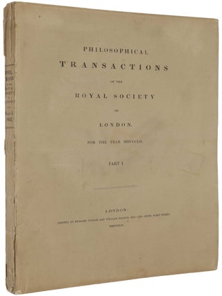 Item #4416 Experimental researches in electricity – twenty-eight series. On the Lines of...