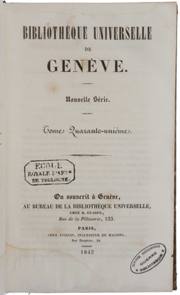 Notions sur la machine analytique de M. Charles Babbage.