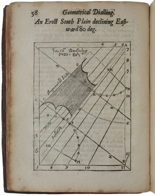 The art of dialling performed geometrically by scale and compasses: arithmetically, by the canons of sines and tangents: instrumentally, by a trigonal instrument, accommodated with lines for that purpose; The geometrical part whereof is performed by projecting of the sphere in plano, upon the plain it self, whereby not only the making, but the reason also of dials is discovered.