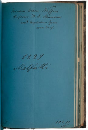 Item #4934 Bound collection of some 140 offprints, of which 28 are inscribed and several have...