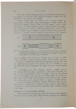 I. Ultraviolet dichroism and molecular structure in living cells. II. Electron microscopy of nuclear membranes. Lecture given at the Symposium on Submicroscopical Structure of Protoplasm, May 22-25, 1951, at the Naples Zoological Station. Offprint from: Pubblicazioni della Stazione Zoologica di Napoli, Vol. XXIII, Supplemento.