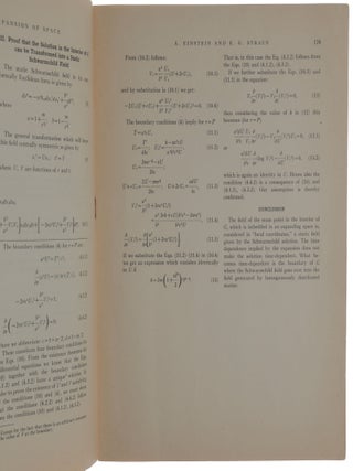 The Influence of the Expansion of Space on the Gravitation Fields Surrounding the Individual Stars. WITH: Corrections and Additional Remarks to Our Paper … Offprints from: Reviews of Modern Physics, vols. 17, no. 2/3, April-June, 1945 & vol. 18, no. 1, January-March, 1946.