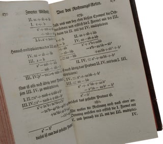 Vollständige Anleitung zur Algebra. Erster [- Zweiter] Theil.