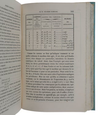 ‘Notions sur la machine analytique de M. Charles Babbage,’ pp. 352-376 in: Bibliothèque Universelle de Genève. Nouvelle Série, Tome 41.