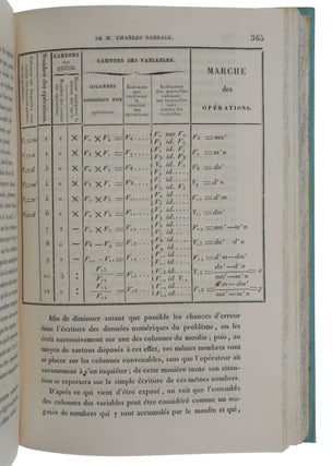 ‘Notions sur la machine analytique de M. Charles Babbage,’ pp. 352-376 in: Bibliothèque Universelle de Genève. Nouvelle Série, Tome 41.