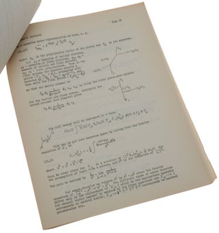 Quantum Electrodynamics and Meson Theories. Notes on the Lectures by Professor Richard P. Feynman, Cornell University. Given at the California Institute of Technology, Pasadena, California, February 6 to March 2, 1950. Prepared by Carl W. Helstrom and Malvin A. Ruderman.
