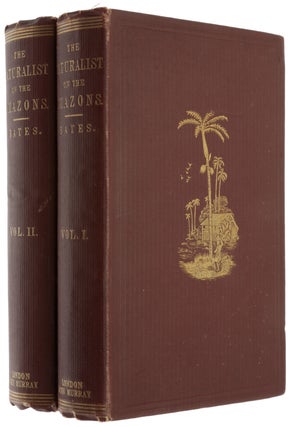 Item #5283 The naturalist on the River Amazons, a record of adventures, habits of animals,...