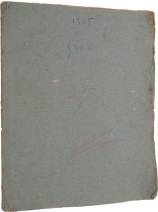Item #5312 Determinatio attractionis: quam in punctum quodvis positionis datae exerceret planeta,...