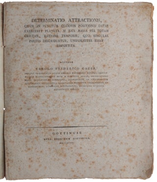 Determinatio attractionis: quam in punctum quodvis positionis datae exerceret planeta, si eius massa per totam orbitam, ratione temporis, quo singulae partes describuntur, uniformiter esset dispertita.