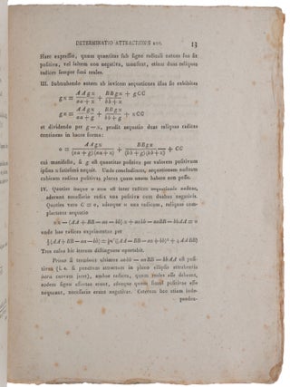 Determinatio attractionis: quam in punctum quodvis positionis datae exerceret planeta, si eius massa per totam orbitam, ratione temporis, quo singulae partes describuntur, uniformiter esset dispertita.
