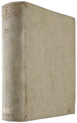 Somnium, seu opus posthumum de astronomia lunari. Divulgatum a Ludovico Kepplero filio. Sagan and Frankfurt: for the heirs of the author, 1634. [Bound with:] Ad epistolam … Jacobi Bartschii … praefixam Ephemeridi in annum 1629 responsio: De computatione et editione ephemeridum. Sagan [i.e., Görlitz?]: Typis Saganensibus, 1629. [Bound with:] Admonitio ad astronomos, rerumque coelestium studiosos, de raris mirisq (ue) anni 1631 ... iterumq (ue) edita à Jacobo Bartschio. Frankfurt: Gottfried Tambach, 1630. [Bound with:] Chilias logarithmorum ad totidem numeros rotundos, praemissa demonstration legitima ortus logarithmorum eorumque usus … [– Supplementum]. Marburg: Caspar Chemlin, 1639/25. [Bound with:] De vero anno quo aeternus dei filius humanam naturam in utero benedictae virginis Mariae assumpsit. Prius Teutonica lingua edita, nunc ad exterorum petitionem in Latinam linguam translata; & responsionibus ad obiecta Sethi Calvisii nuperrima locupletata … Frankfurt: Johann Bringer, 1614. [Bound with:] Eclogae chronicae ex epistolis doctissimorum aliquot virorum, & suis mutuis, quibus examinantur tempora nobilissima … Frankfurt: Gottfried Tambach, 1615.