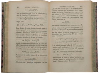 Cours d’analyse de l’École Polytechnique; I.re Partie. Analyse algébrique.