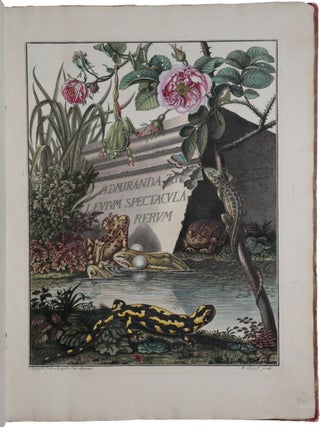 Item #5376 Historia naturalis ranarum in qua omnes earum proprietates, praesertim quae ad...
