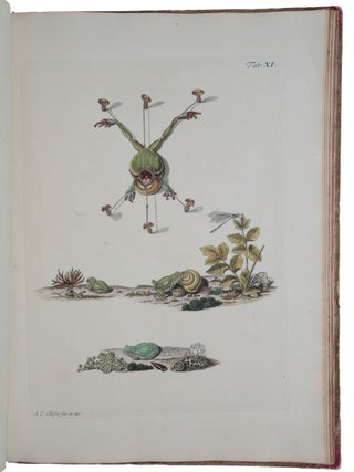 Historia naturalis ranarum in qua omnes earum proprietates, praesertim quae ad generationem ipsarum pertinent, fusius enarrantur. Die natürliche Historie der Frösche hiesigen Landes worinnen alle Eigenschaften derselben, sonderlich aber ihre Fortpflanzung, umständlich beschrieben werden.