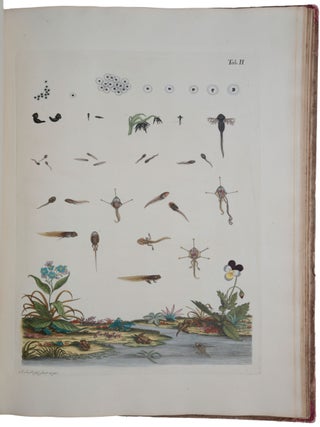 Historia naturalis ranarum in qua omnes earum proprietates, praesertim quae ad generationem ipsarum pertinent, fusius enarrantur. Die natürliche Historie der Frösche hiesigen Landes worinnen alle Eigenschaften derselben, sonderlich aber ihre Fortpflanzung, umständlich beschrieben werden.