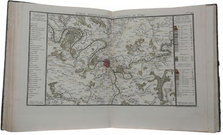 Item #5379 A collection of 33 hand-coloured mineralogical maps of France prepared for the first...