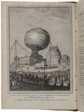 Item #5411 Description des expériences de la machine aérostatique de MM. de Montgolfier: et de...