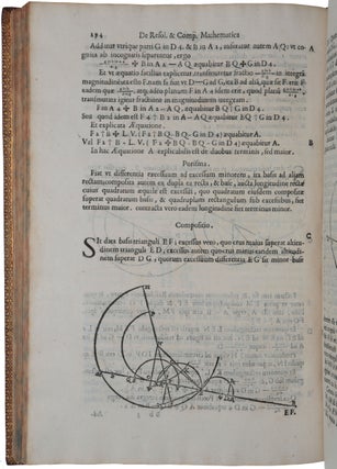 De resolutione et compositione mathematica libri quinque. Opus posthumum.