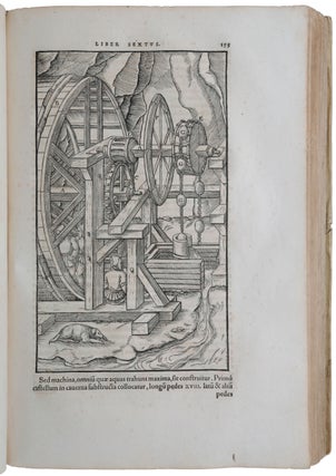 Item #5490 De re metallica libri XII: quibus officia, instrumenta, machinae, ac omnia deniq[ue]...