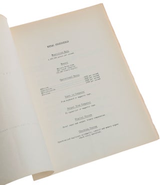 The BINAC. A product of the Eckert-Mauchly Computer Corp.