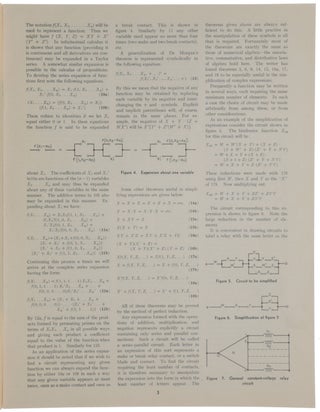 A Symbolic Analysis of Relay and Switching Circuits.