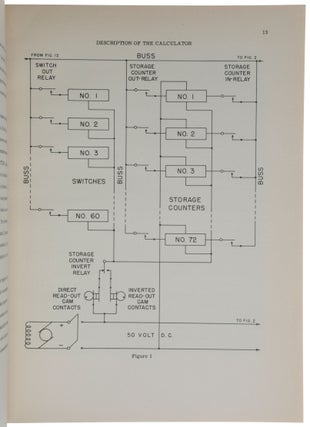 Item #5623 A manual of operation for the Automatic Sequence Controlled Calculator by the staff of...