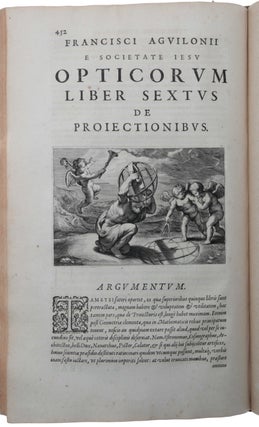 Item #5710 Opticorum libri sex philosophis juxta ac mathematicis utilis. Illustrated by Rubens....