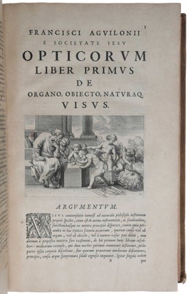 Opticorum libri sex philosophis juxta ac mathematicis utilis. Illustrated by Rubens.