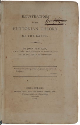 Illustrations of the Huttonian Theory of the Earth.