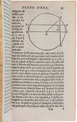 Libro de algebra en arithmetica y geometria.