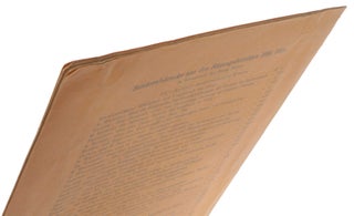 Zur allgemeinen Relativitätstheorie [with:] Zur allgemeinen Relativitätstheorie (Nachtrag). Offprint from Sitzungsberichte der Preussischen Akademie der Wissenschaften XLIV, November 4, 1915 & XLV. XLVI, November 11, 1915.