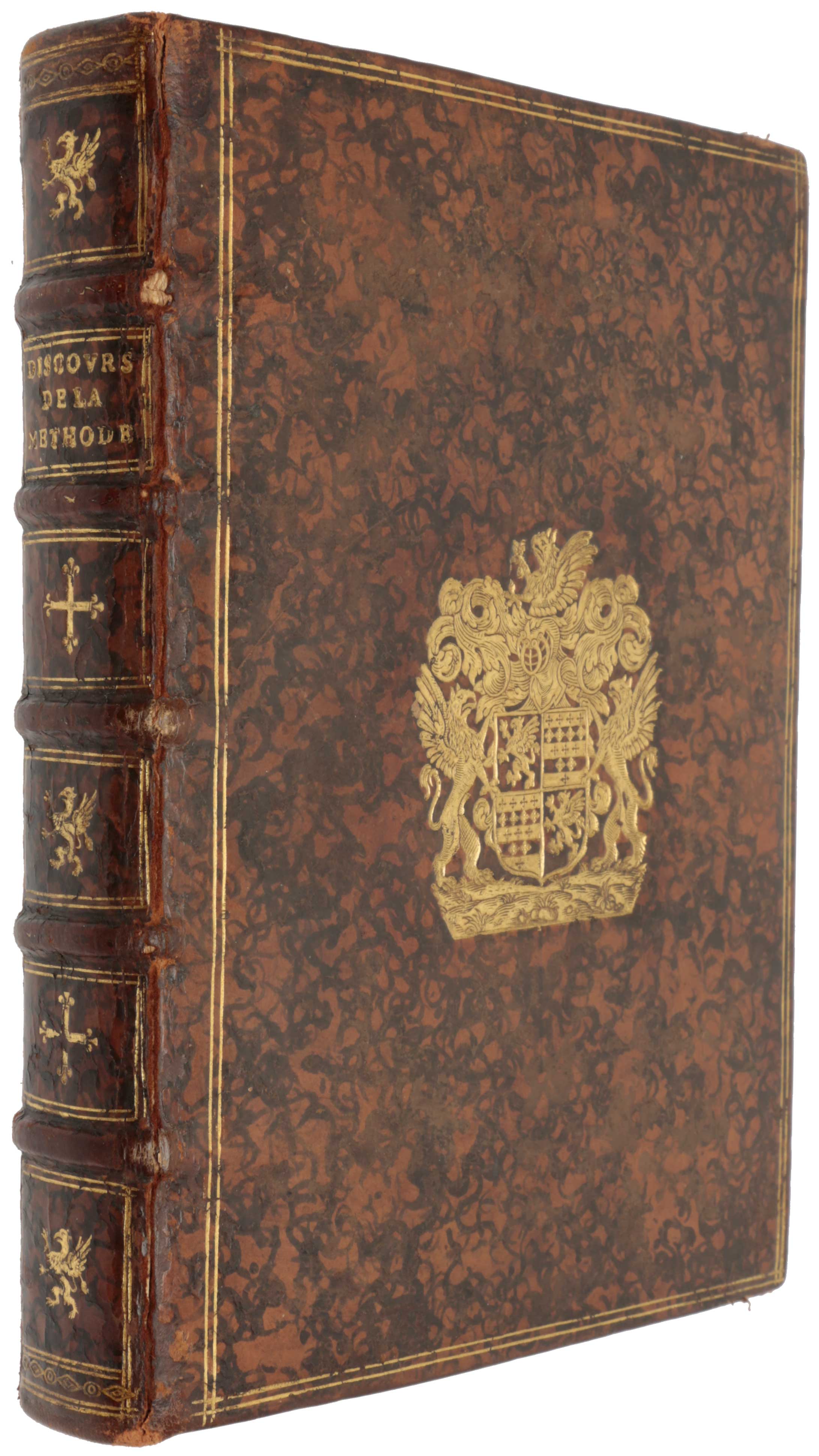 Item #5910 Discours de la Methode pour bien conduire sa Raison, & chercher la Verit&eacute; dans les Sciences. Plus la Dioptrique, les Meteores, et la Geometrie. Qui sont des essais de cete Methode. Ren&eacute; DESCARTES.