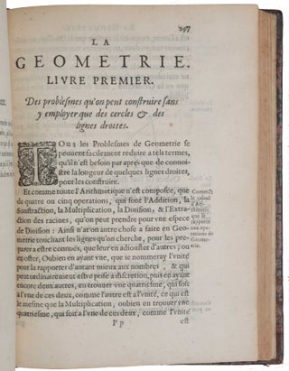 Discours de la Methode pour bien conduire sa Raison, & chercher la Verité dans les Sciences. Plus la Dioptrique, les Meteores, et la Geometrie. Qui sont des essais de cete Methode.