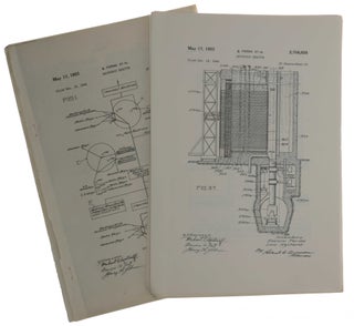 Neutronic reactor. Patent 2,708,656, application filed December 19, 1944, patented May 17, 1955. [Washington, DC]: United States Patent Office, [1955]. [With:] Neutronic reactor. Patent 2,807,581, application filed October 11, 1945, patented September 25, 1957. Ibid., [1957].