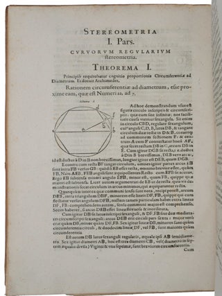 Nova stereometria doliorum vinariorum, in primis Austriaci, figurae omnium aptissimae; et usus in eo virgae cubicae compendiosissimus & plane singularis. Accessit stereometriae Archimedeae supplementum.