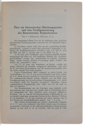 Item #5970 Thirteen papers by Gödel on the logical foundations of mathematics, together with von...