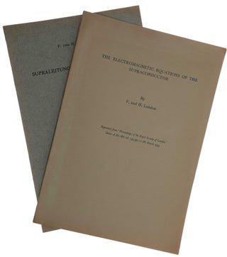 Item #5972 I. The electromagnetic equations of the supraconductor. Offprint from: Proceedings of...