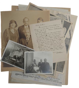Item #6005 A group of photographs documenting Einstein’s visit to the California Institute of...