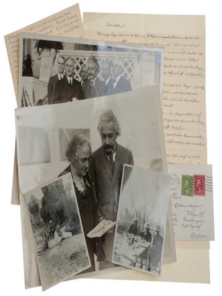 A group of photographs documenting Einstein’s visit to the California Institute of Technology in the first quarter of 1931, and featuring his wife, Elsa, his ‘calculator’ Walther Mayer, and other scientists including Robert Millikan and Albert Michelson.