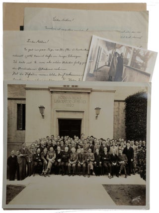 A group of photographs documenting Einstein’s visit to the California Institute of Technology in the first quarter of 1931, and featuring his wife, Elsa, his ‘calculator’ Walther Mayer, and other scientists including Robert Millikan and Albert Michelson.