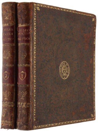 Item #6037 Opuscula Analytica. Leonhard EULER