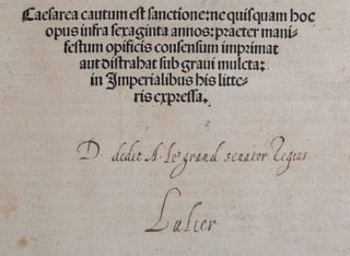 In hoc opere haec continentur Noua translatio primi libri Geographiae Cl. Ptolomaei.