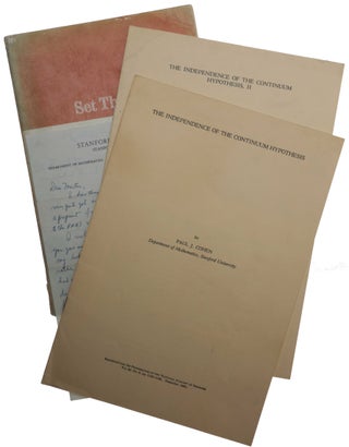 Item #6158 The Independence of the Continuum Hypothesis. Offprint from: Proceedings of the...