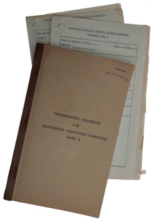 Item #6191 Programmers’ Handbook for Manchester Electronic Computer Mark II [i.e., the Ferranti...