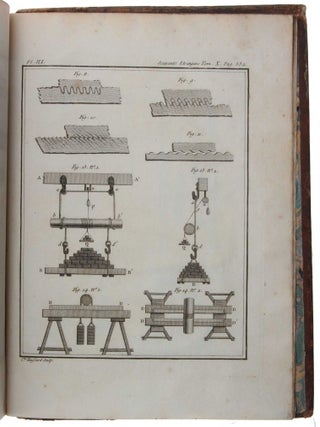 Théorie des Machines simples, en ayant égard au frottement de leurs parties et a la roideur des Corages. Piece qui remporté le Prix double de l'Academie des Sciences pour l'année 1781.