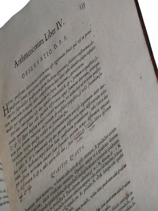 Diophanti Alexandrini Arithmeticorum libri sex, et De numeris multangulis liber unus. Cum commentariis C. G. Bacheti V. C. & observationibus D. P. de Fermat Senatoris Tolosani. Accessit Doctrinae Analyticae inventum novum, collectum ex variis eiusdem D. de Fermat Epistolis.