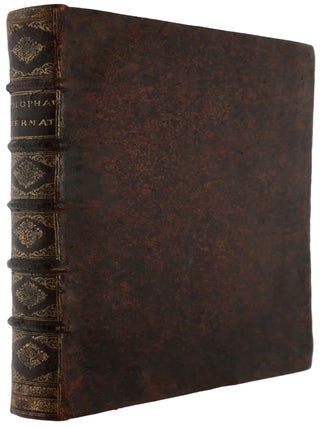 Diophanti Alexandrini Arithmeticorum libri sex, et De numeris multangulis liber unus. Cum commentariis C. G. Bacheti V. C. & observationibus D. P. de Fermat Senatoris Tolosani. Accessit Doctrinae Analyticae inventum novum, collectum ex variis eiusdem D. de Fermat Epistolis.