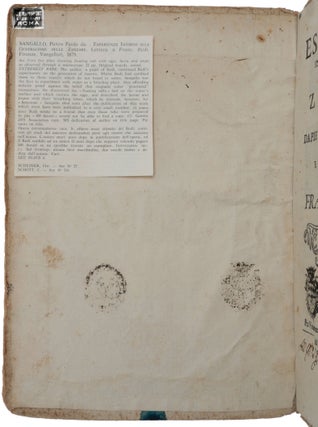 Esperienze intorno alia generazione delle zanzare ... scritte in una lettera all' ... Francesco Redi.